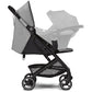 Cybex Beezy Compact City Stroller - Lava Grey | Mamas & Papas, Babies, Nursing, Stroller