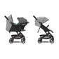 Cybex Beezy Compact City Stroller - Lava Grey | Mamas & Papas, Babies, Nursing, Stroller