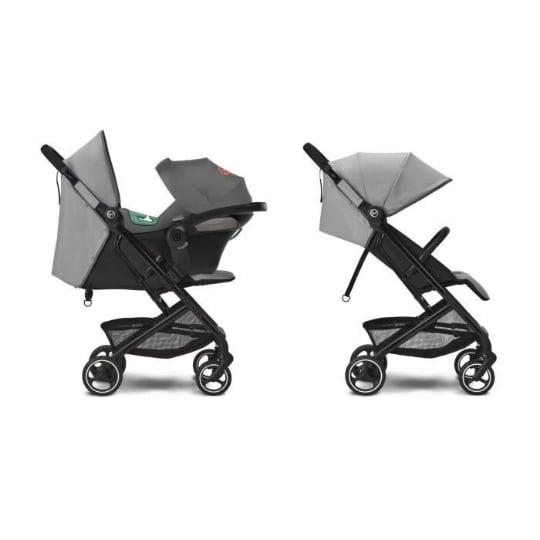 Cybex Beezy Compact City Stroller - Lava Grey | Mamas & Papas, Babies, Nursing, Stroller
