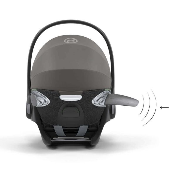 Cybex Cloud T i-Size - Infant Car Seat - Medium Grey | Mamas & Papas, Babies, Nursing, Car Seat
