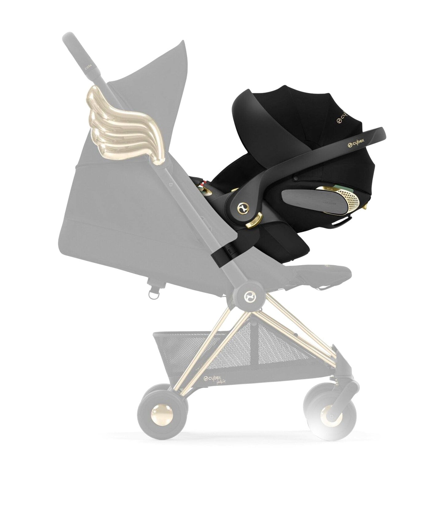 Cybex Jeremy Scott Wings Fashion® Cloud T i-Size car seat 0-13kg | Mamas & Papas, Babies, Nursing, Car Seat