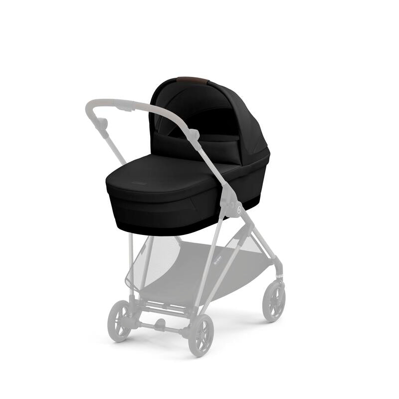 Cybex Melio 4 carrycot - Magic Black | Mamas & Papas, Babies, Nursing, Carry Cot