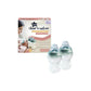 Silicone Baby Bottles - 260ml - 0+ Months - 2 Pack