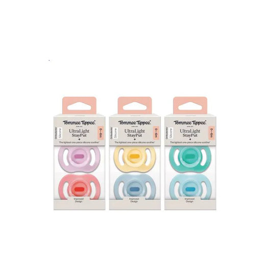 Tommee Tippee Pack of Ultra Light Pacifiers 0-6 Months Pack of 1