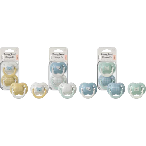 Ultra Soother 6 Months + Boy Pack of 2  Assorted