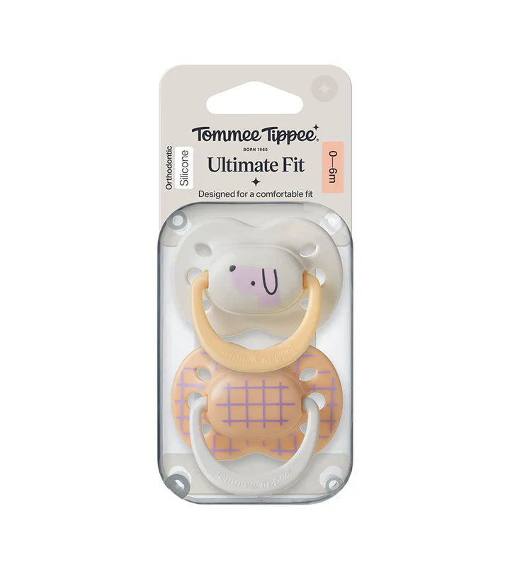 Ultimate Fit Soother 0-6M Pack of 2 Assorted