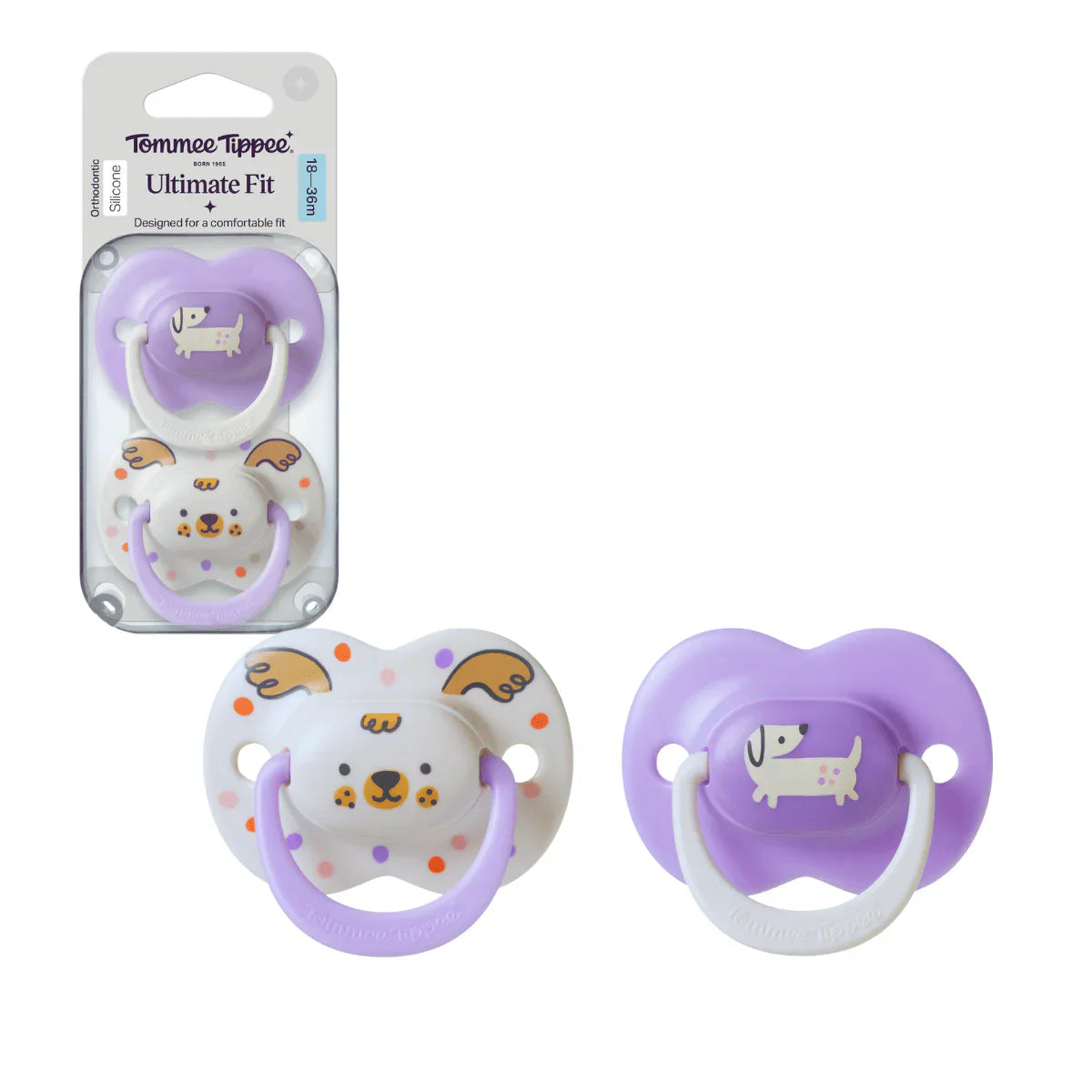 Tommee Tippee Ultra Fit Decorated Soother 18‑36m