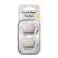 Newborn Soother 0-2m Girl Pack of 2 Assorted