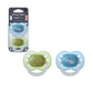 Night Time Soother 0-6m Pack of 2 Assorted
