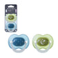 Night Glow Soother 0-6m Pack of 2 Assorted