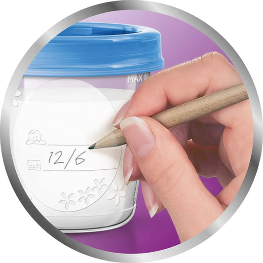 Avent Storage System Box of 10 Lids | Mamas & Papas, Babies, Nursing, Breast Pump Accessory