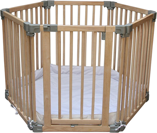 Clippasafe Natural Wood Play Pen | Mamas & Papas, Babies, Nursing, Furniture Accessory
