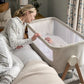 Mamas & Papas Lua Bedside Crib Fawn | Mamas & Papas, Babies, Nursing, Bedside Crib