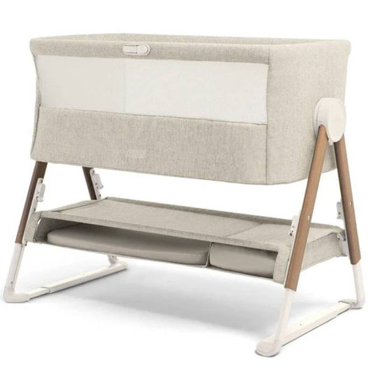Mamas & Papas Lua Bedside Crib Fawn | Mamas & Papas, Babies, Nursing, Bedside Crib