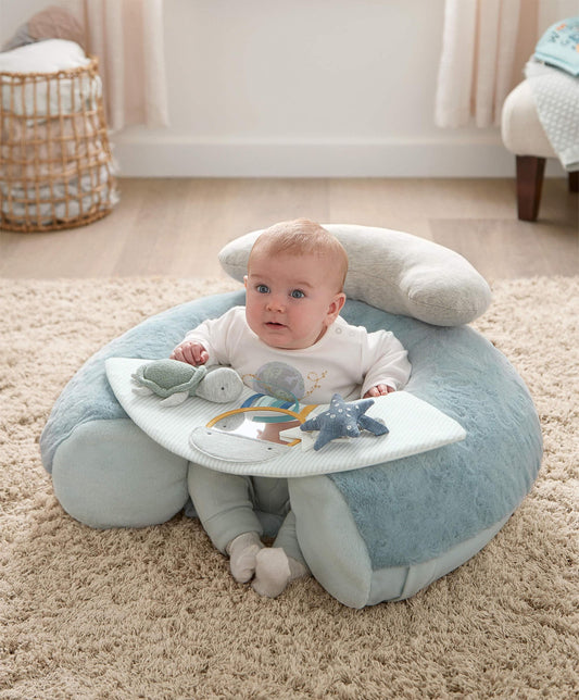 Mamas & Papas Welcome To The World Sit & Play Under The Sea Interactive Seat - Blue | Mamas & Papas, Babies, Nursing, Playmat & Gym