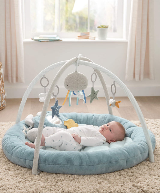Mamas & Papas Welcome To The World Under The Sea Playmat - Blue | Mamas & Papas, Babies, Nursing, Playmat & Gym