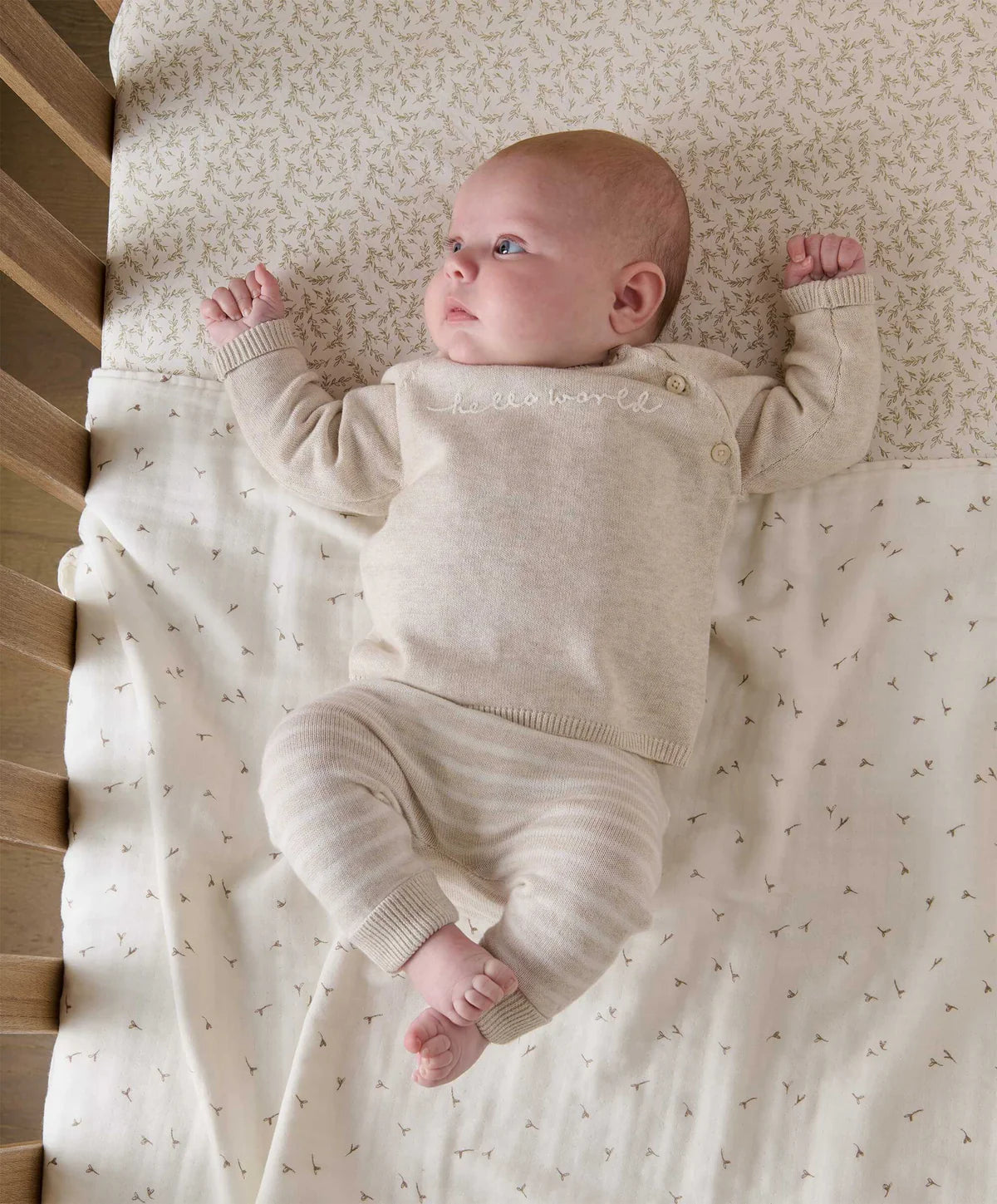 Mamas & Papas Hello World Knit Set (2 Piece) | Mamas & Papas, Babies, Nursing, Set