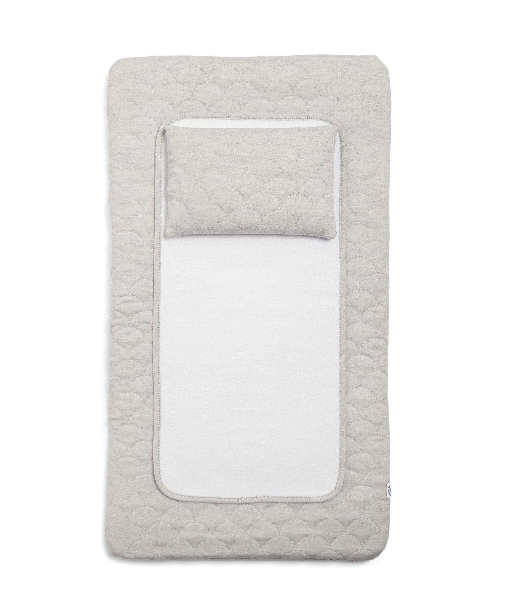 Mamas & Papas Welcome To The World Luxury Changing Mat - Scalloped Grey | Mamas & Papas, Babies, Nursing, Changing Mat