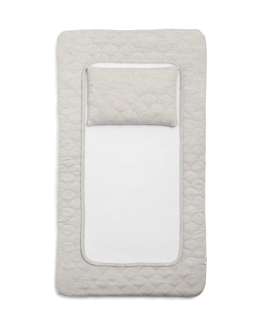 Mamas & Papas Welcome To The World Luxury Changing Mat - Scalloped Grey | Mamas & Papas, Babies, Nursing, Changing Mat