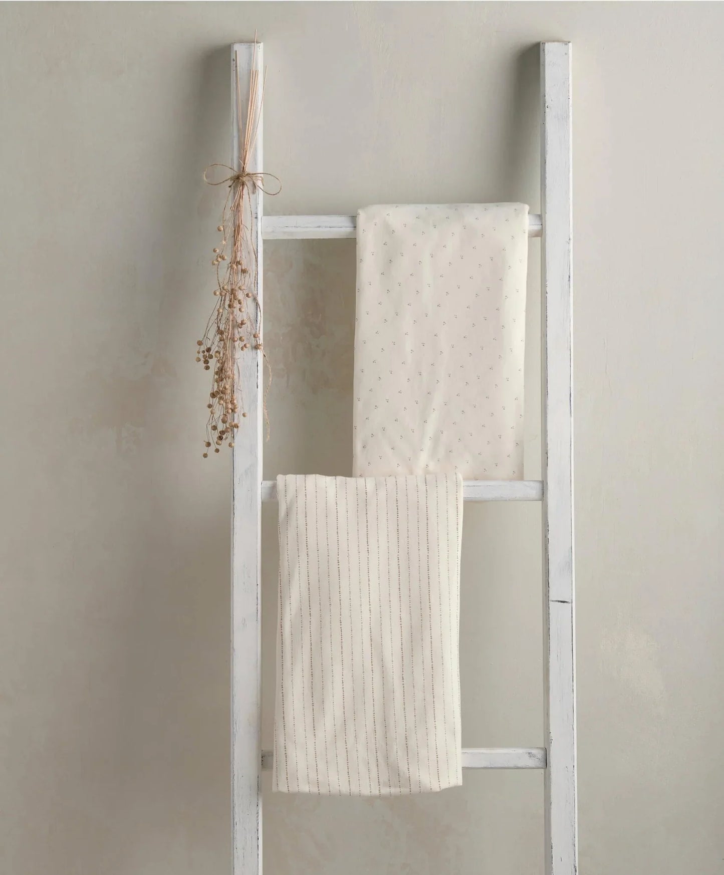 Mamas & Papas 2 Pack Lua Bedside Crib Sheets - Oatmeal Fitted Sheet