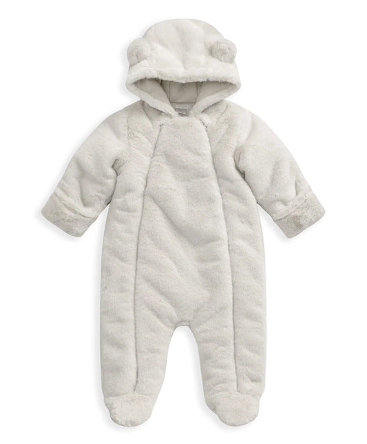 Mamas & Papas Faux Fur Pramsuit | Mamas & Papas, Babies, Nursing, Pramsuit