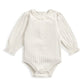 Mamas & Papas Lace Trim Bodysuit - Cream | Mamas & Papas, Babies, Nursing, Bodysuit