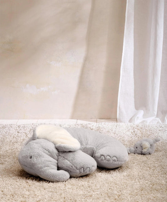Mamas & Papas Tummy Time Snugglerug - Welcome to the World Elephant | Mamas & Papas, Babies, Nursing, Tummy Time Mat