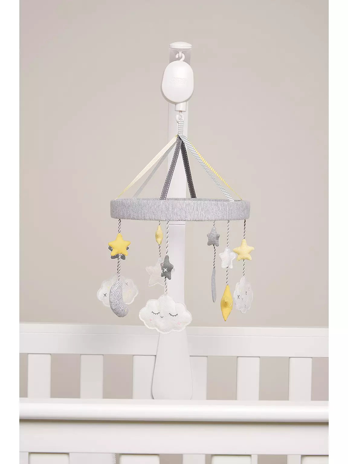 Mamas & Papas Musical Mobile Clouds | Mamas & Papas, Babies, Nursing, Crib Mobile