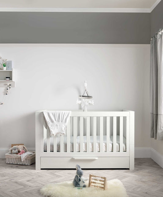 Mamas & Papas Franklin Cotbed - White Wash | Mamas & Papas, Babies, Nursing, Cot