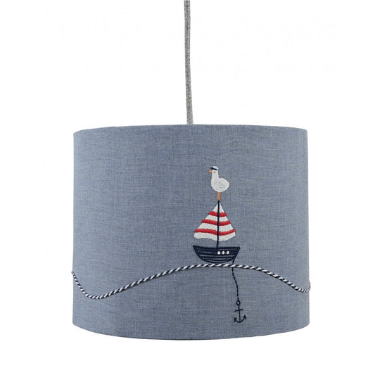 Mamas & Papas Sail Away Lampshade | Mamas & Papas, Babies, Nursing, Nursery Decor