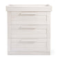 Atlas 3 Drawer Dresser & Changing Unit - Nimbus White