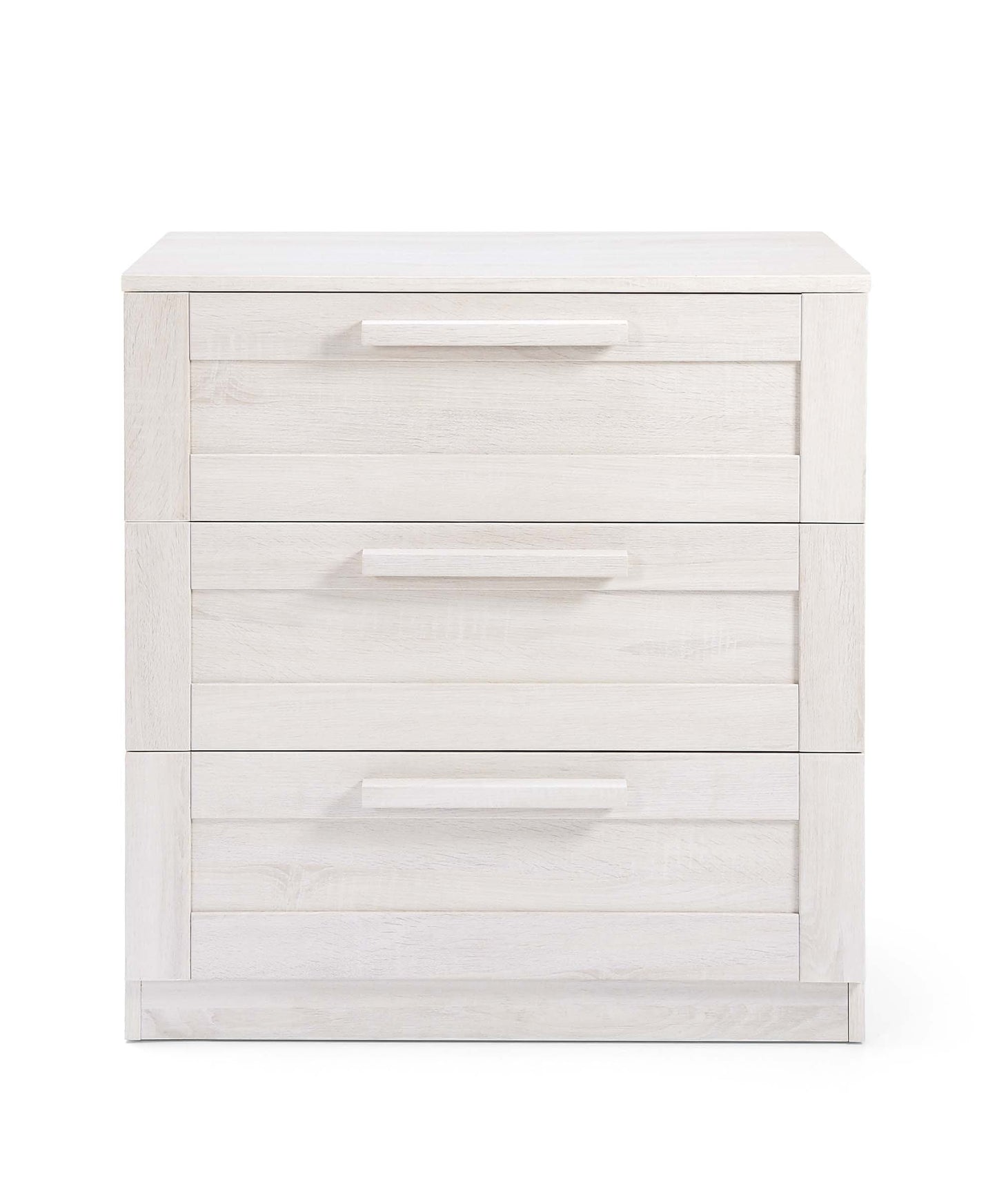 Atlas 3 Drawer Dresser & Changing Unit - Nimbus White
