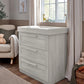 Mamas & Papas Atlas 3 Drawer Dresser & Changing Unit - Nimbus White