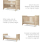 Mamas & Papas Atlas Cotbed - Light Oak | Mamas & Papas, Babies, Nursing, Cot
