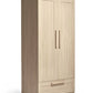 Mamas & Papas Atlas Wardrobe - Light Oak Default Title | Mamas & Papas, Babies, Nursing, Wardrobe