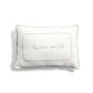 Mamas & Papas Welcome To The World Cushion - White/Grey | Mamas & Papas, Babies, Nursing, Nursery Decor