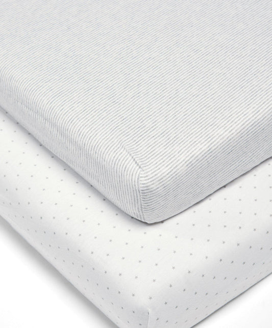 Mamas & Papas Cotbed Fitted Sheets - Welcome To The World Pack of 2 | Mamas & Papas, Babies, Nursing, Bedding