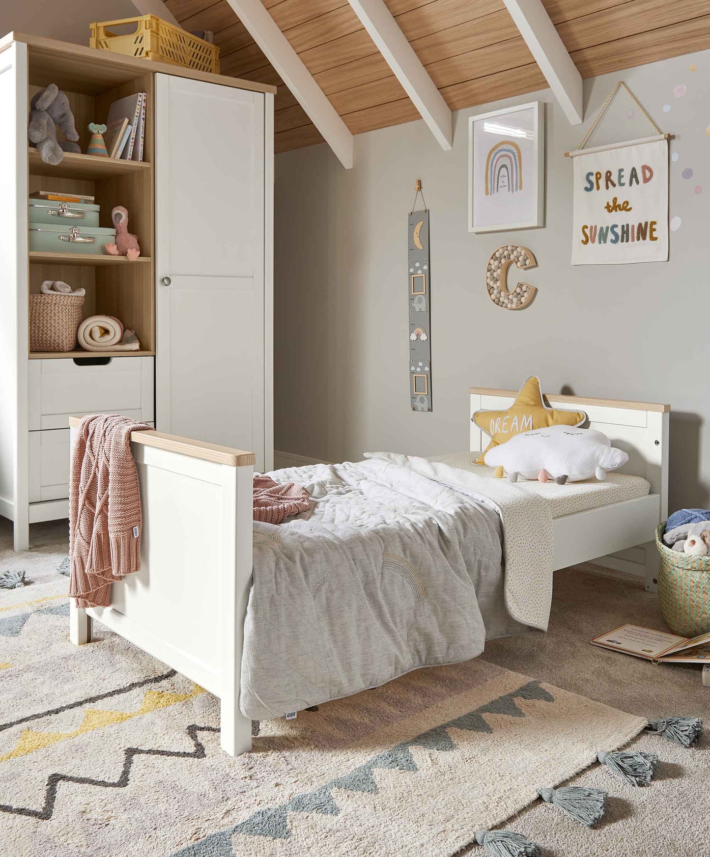 Harwell Cotbed - White