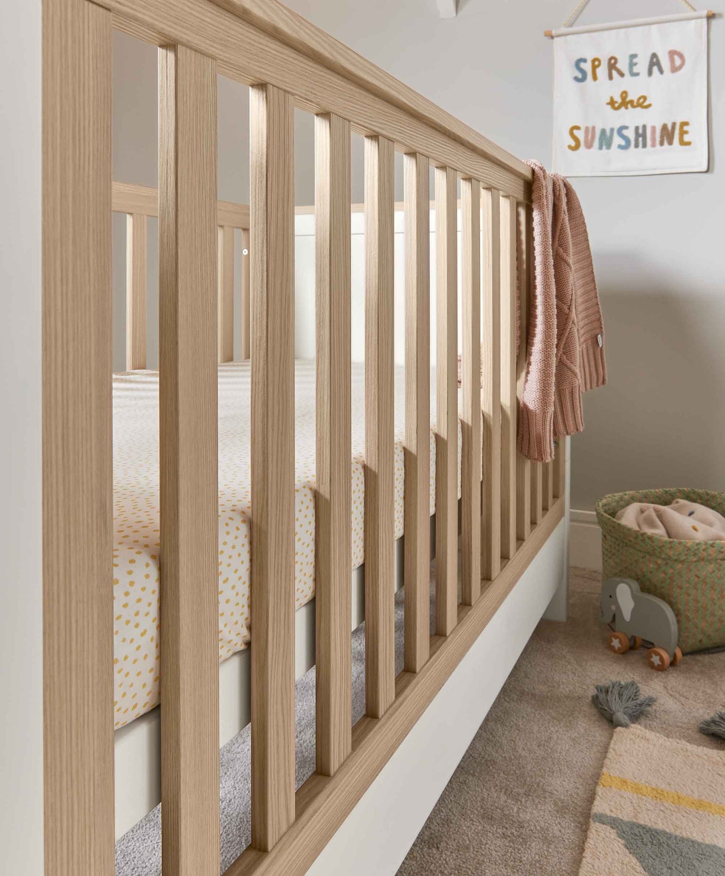 Harwell Cotbed - White