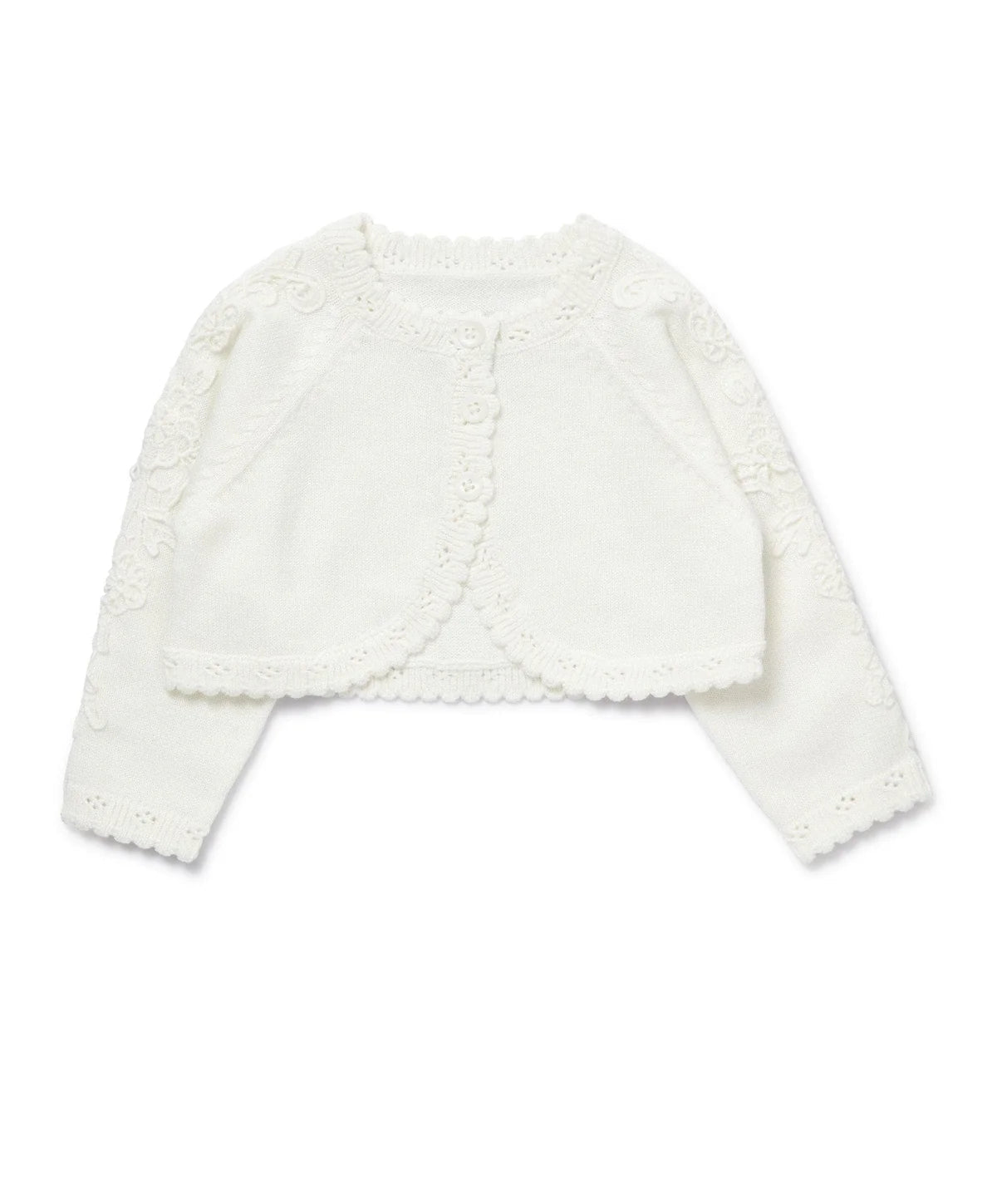 Mamas & Papas Lace Trim Cardigan | Mamas & Papas, Babies, Nursing, Cardigan
