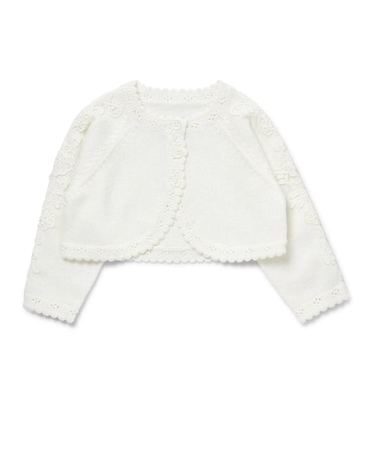Mamas & Papas Lace Trim Cardigan | Mamas & Papas, Babies, Nursing, Cardigan