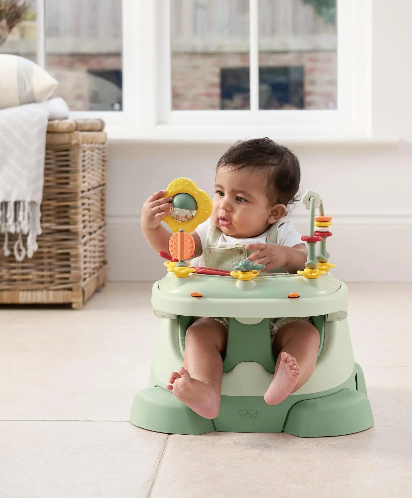 Bug 3-in-1 Floor & Booster Seat with Activity Tray
