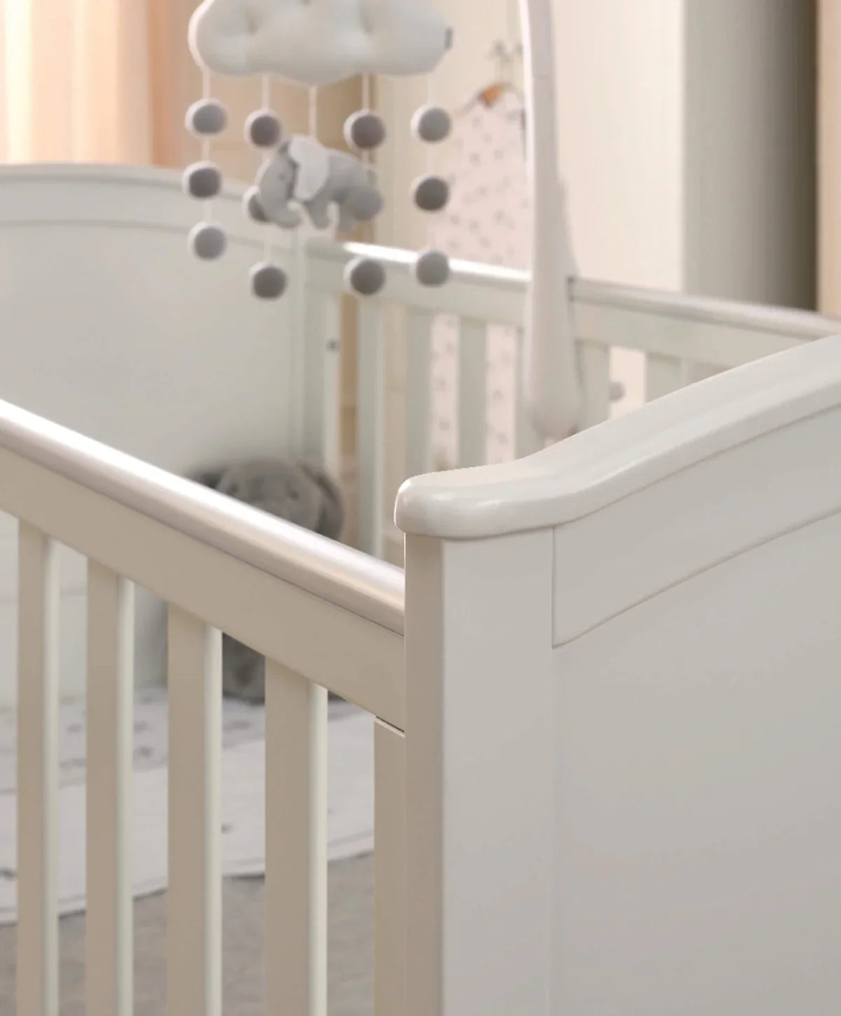 Flyn Cotbed - White