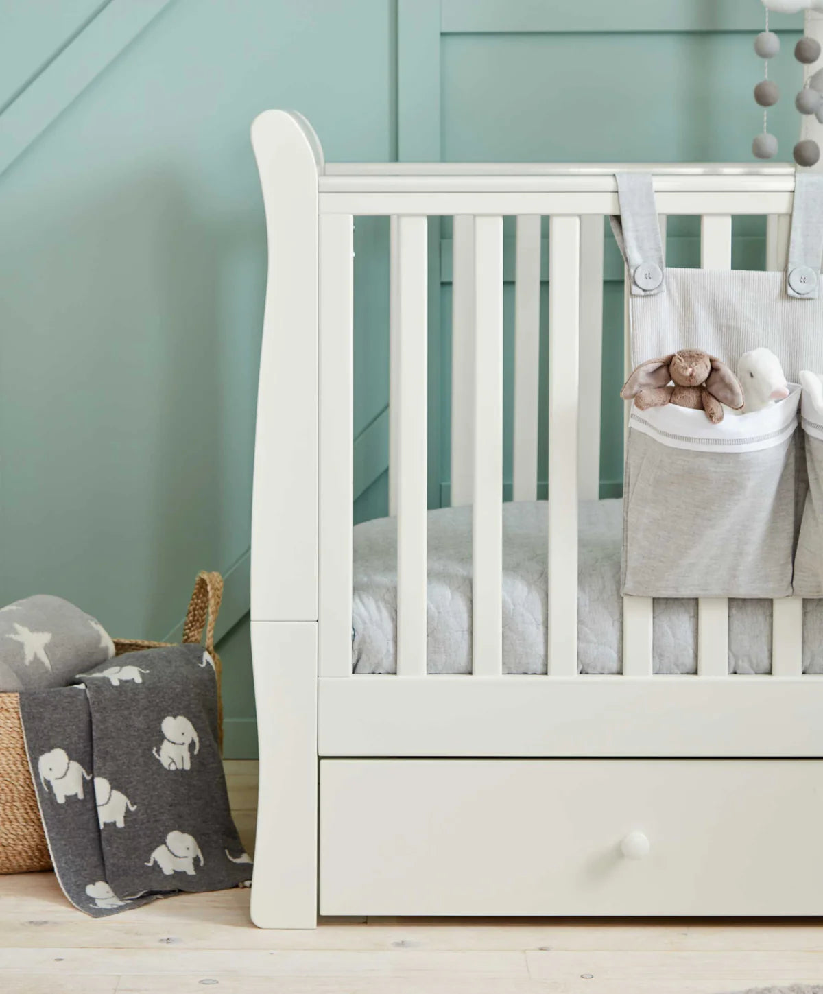 Mamas & Papas Mia Cotbed - White | Mamas & Papas, Babies, Nursing, Cotbed