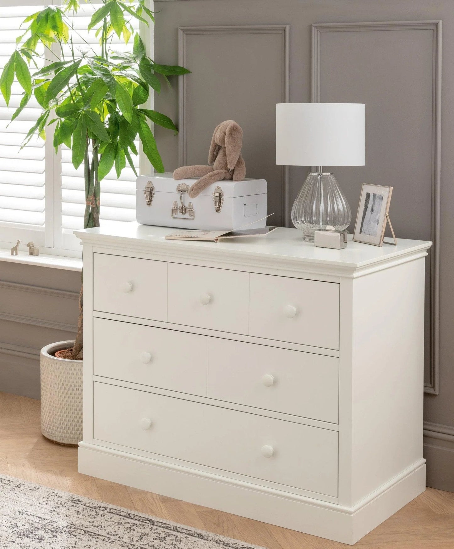 Mamas & Papas Oxford 3 Drawer Dresser & Baby Changing Unit - White | Mamas & Papas, Babies, Nursing, Dresser