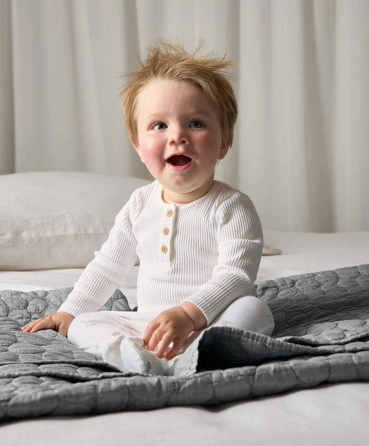 Mamas & Papas Ribbed Bodysuit & Safari Print Pants - 2 Piece Set | Mamas & Papas, Babies, Nursing, Set