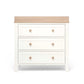 Mamas & Papas Wedmore Nursery Dresser Changer - White/Natural | Mamas & Papas, Babies, Nursing, Dresser