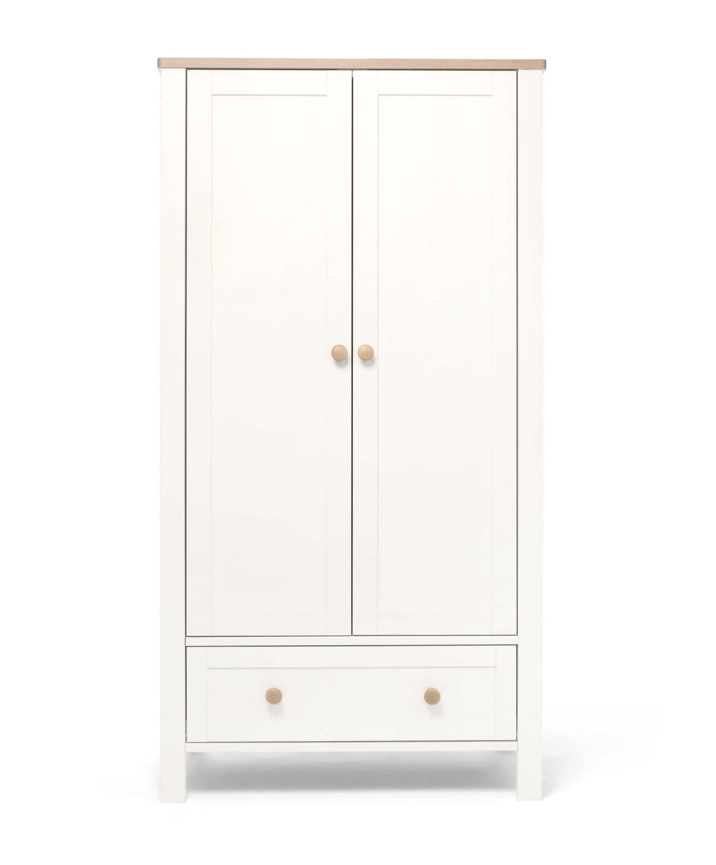 Mamas & Papas Wedmore Nursery Wardrobe - White/Natural | Mamas & Papas, Babies, Nursing, Wardrobe