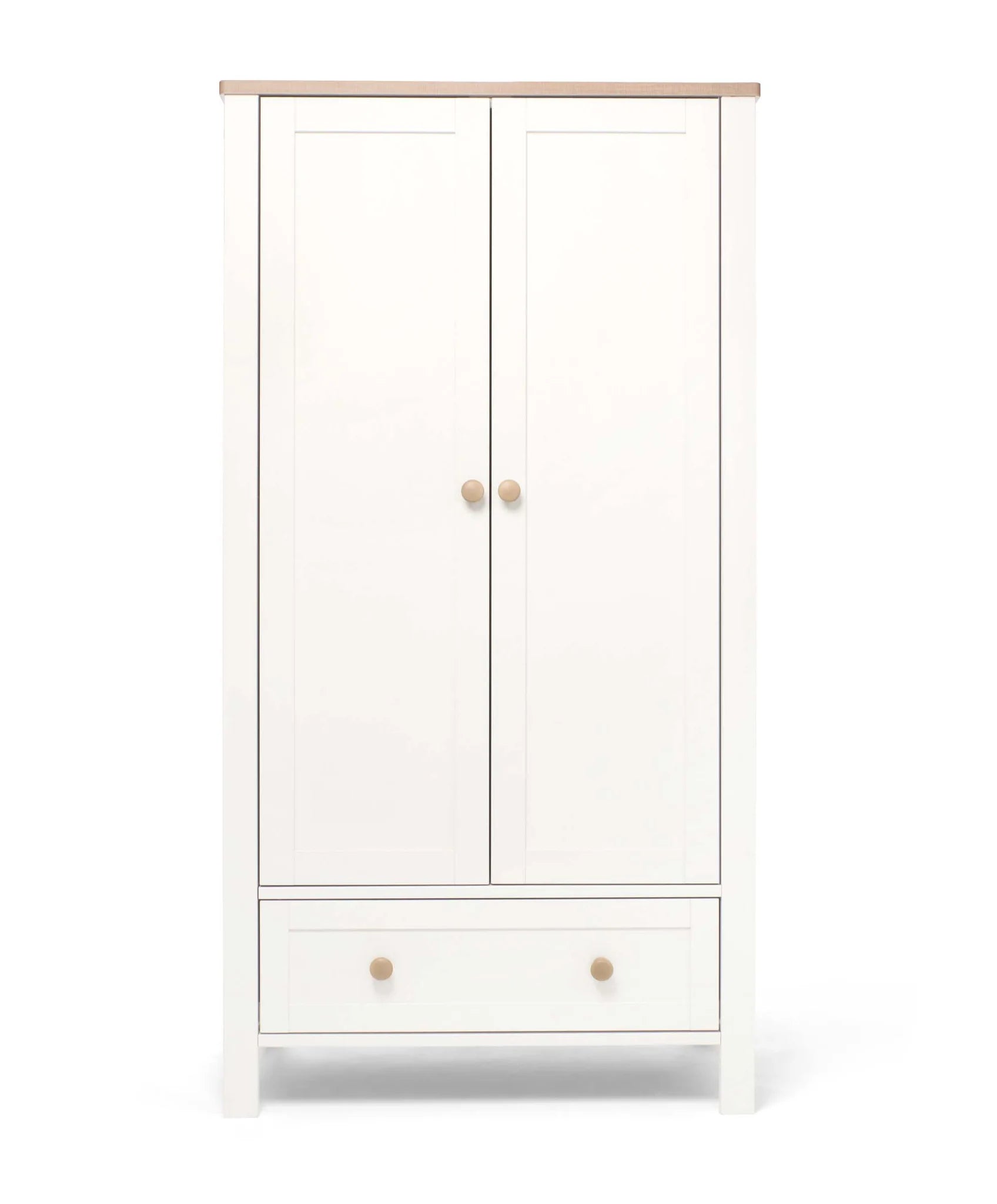 Mamas & Papas Wedmore Nursery Wardrobe - White/Natural | Mamas & Papas, Babies, Nursing, Wardrobe