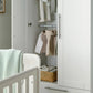 Mamas & Papas Hampden Wardrobe - White | Mamas & Papas, Babies, Nursing, Wardrobe